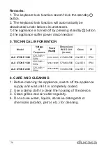 Предварительный просмотр 36 страницы Ducasa 0.637.817 User'S Manual And Installation