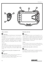 Предварительный просмотр 54 страницы DUCATI Performance 96680503A Manual