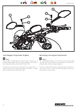 Предварительный просмотр 3 страницы DUCATI Performance 96880541AA Installation Instructions Manual