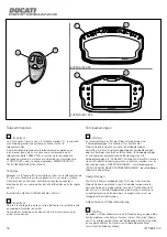 Предварительный просмотр 42 страницы DUCATI Performance Superbike 1299 Manual