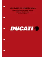 Ducati 1998 st2 Owner'S Manual preview