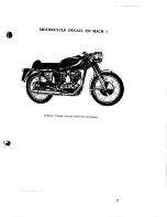 Предварительный просмотр 9 страницы Ducati 250 GT 1965 Instructions For Use And Maintenance Manual