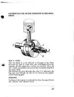 Предварительный просмотр 29 страницы Ducati 250 GT 1965 Instructions For Use And Maintenance Manual