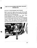 Preview for 53 page of Ducati 250 GT 1965 Instructions For Use And Maintenance Manual