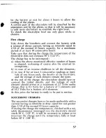 Preview for 61 page of Ducati 250 GT 1965 Instructions For Use And Maintenance Manual