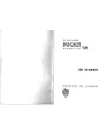 Preview for 1 page of Ducati 350 SCREMBLER Manual