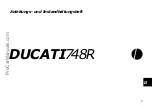 Предварительный просмотр 205 страницы Ducati 748R Owner'S Manual