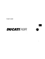 Предварительный просмотр 94 страницы Ducati 749R Owner'S Manual