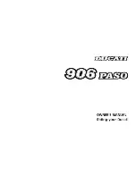 Предварительный просмотр 3 страницы Ducati 906 Paso Owner'S Manual