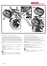 Preview for 9 page of Ducati 96780571A Manual