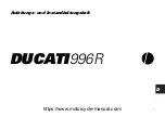 Предварительный просмотр 205 страницы Ducati 996R 2001 Owner'S Manual