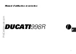 Preview for 137 page of Ducati 998R Owner'S Manual