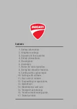 Preview for 26 page of Ducati DBC 4600R Owner'S Manual