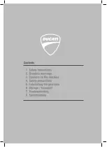 Предварительный просмотр 20 страницы Ducati DEA 5200 Owner'S Manual