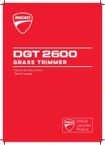 Ducati DGT 2600 Owner'S Manual preview