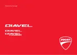 Preview for 1 page of Ducati Diavel 2014 Owner'S Manual