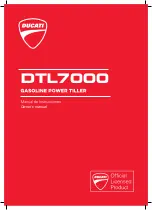 Предварительный просмотр 1 страницы Ducati DTL7000 Owner'S Manual