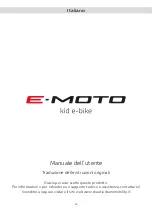 Preview for 30 page of Ducati E-MOTO User Manual