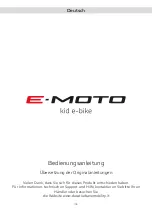 Preview for 111 page of Ducati E-MOTO User Manual