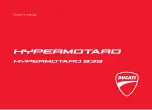 Preview for 1 page of Ducati HYPERMOTARD 939 Owner'S Manual