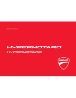 Preview for 1 page of Ducati Hypermotard Owner'S Manual