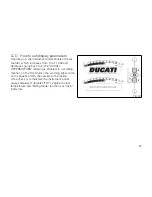 Предварительный просмотр 38 страницы Ducati Hypermotard Owner'S Manual