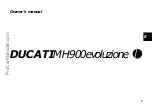 Preview for 67 page of Ducati MH900 Evoluzione 2001 Owner'S Manual