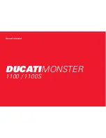 Ducati MONSTER 1100 Owner'S Manual preview