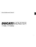 Preview for 2 page of Ducati MONSTER 1100 Owner'S Manual