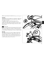 Preview for 29 page of Ducati MONSTER S4R S Use And Maintenance Manual