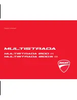 Preview for 1 page of Ducati Multistrada 1200 ABS Owner'S Manual