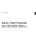 Preview for 2 page of Ducati Multistrada 1200 ABS Owner'S Manual