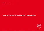 Preview for 1 page of Ducati Multistrada 950S 2019 Owner'S Manual