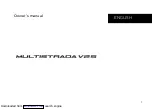 Preview for 2 page of Ducati MULTISTRADA V25 Owner'S Manual