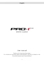 Предварительный просмотр 3 страницы Ducati PRO I EVO User Manual