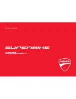 Предварительный просмотр 1 страницы Ducati SUPERBIKE 1299 PANIGALE S Owner'S Manual