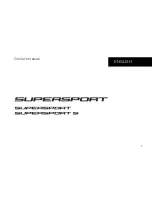 Предварительный просмотр 2 страницы Ducati SUPERSPORT Owner'S Manual