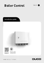 Duco DucoBox Eco Boiler Control Installation Manual preview