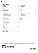 Preview for 2 page of Duco DucoBox Eco Installation Manual