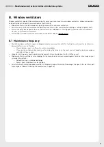 Preview for 3 page of Duco L8000013 Maintenance Instruction