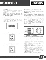 Предварительный просмотр 9 страницы Ducson DG121-A Owner'S Manual & Operating Instructions