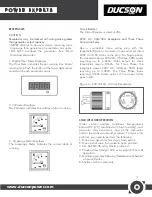 Предварительный просмотр 22 страницы Ducson DG121-A Owner'S Manual & Operating Instructions