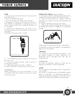 Предварительный просмотр 17 страницы Ducson DST200 Safety Instructions And Operator'S Manual