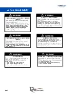 Preview for 3 page of Ducts and Cleats ISO-Aire RSF1000 Operation And Maintenance Manual