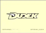 Preview for 1 page of Dudek SIT&FLY 260 User Manual