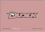 Dudek Techno User Manual предпросмотр