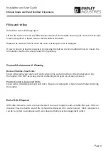 Preview for 4 page of Dudley 50416 Installation And User Manual