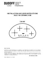 Preview for 1 page of DUDOFF C04-M1 Installation And User Instructions Manual