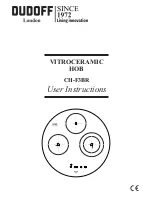 Предварительный просмотр 1 страницы DUDOFF CH-F3BR User Instructions