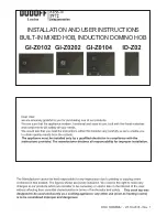 Preview for 1 page of DUDOFF GI-Z0102 Installation And User Instructions Manual